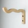 Natural Wood Wall Plant Hangers Hanging Flower Pot Hook Flower Bracket For Wall Plant Flower Baskets Lanterns