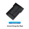Flocking and cushion storage box for Tesla Model 3 center console/armrest. Ideal for organizing items inside your car.