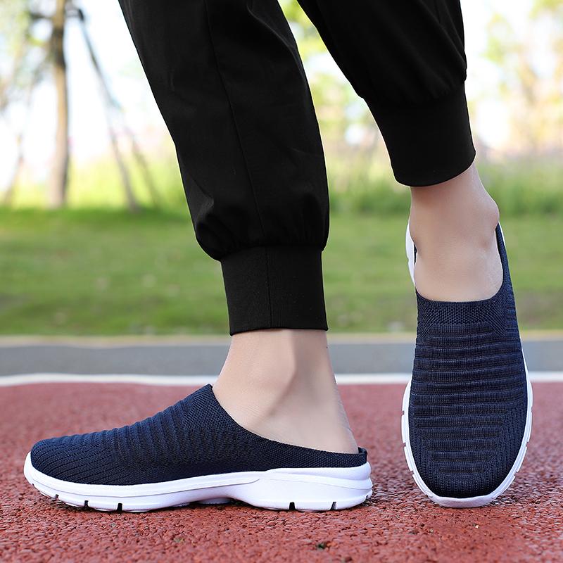 Chinelos unissex respiráveis para ambientes internos/externos, ultraleves, para ambientes internos, chinelos femininos, chinelos de casa, chinelos masculinos de tamanho grande e leves