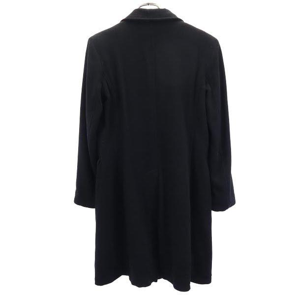 ARMANI JEANS Made in Italy Wool Blend Chester coat USA8 black Women Used