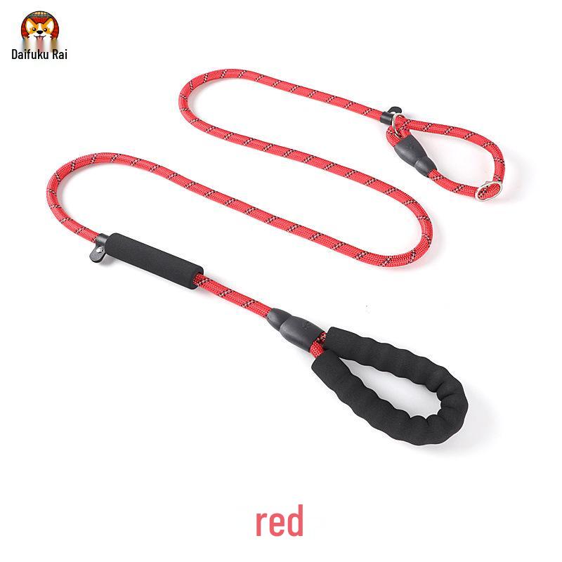 Anti-Bursting P Rope Chain Dog Leash for Training Small, Medium, and Large Breeds: Malinois, Kujikan, Golden Retriever