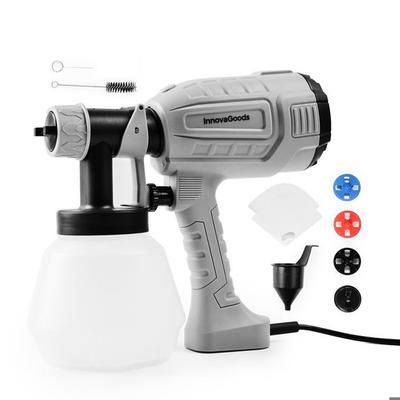 Stříkací pistole - - 1 l - 500 W - HVLP - Příslušenství v ceně