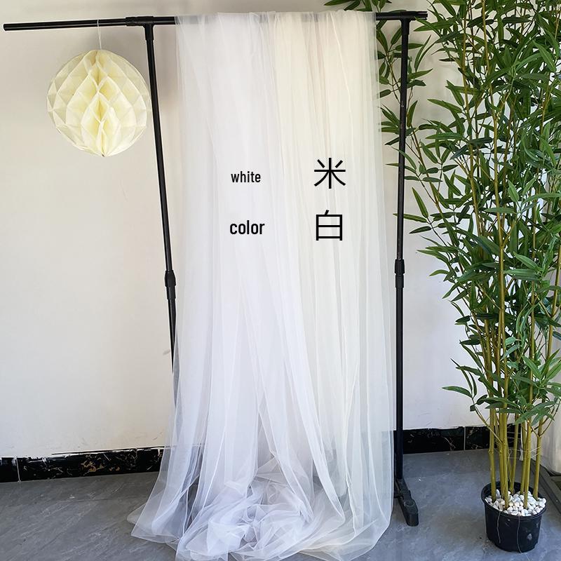 Green Gauze Curtain Gazebo: New Chinese Style Mesh for Outdoor Decor, Kindergarten Design, or Home Environment Arrangement.