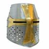 Medieval Roman Crusader Sugarloaf Helmet Steel Head Armor Helmet Reenactment LARP Cosplay Warrior Helmet