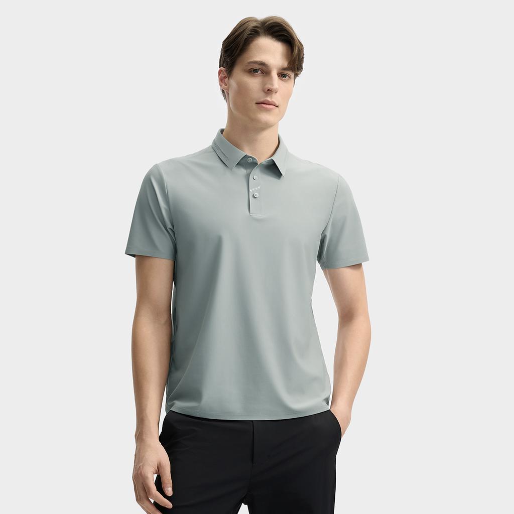 New FILA Polo Shirt Men's Turquoise Glow Green TQ F11M522102F-TQ