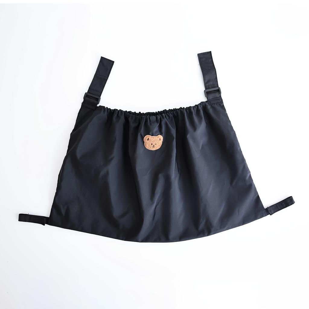 Nylon Tote Mommy Bag for Carrying Baby Bottles, Stroller Storage Hanging Bag, Baby Stroller Storage Bag