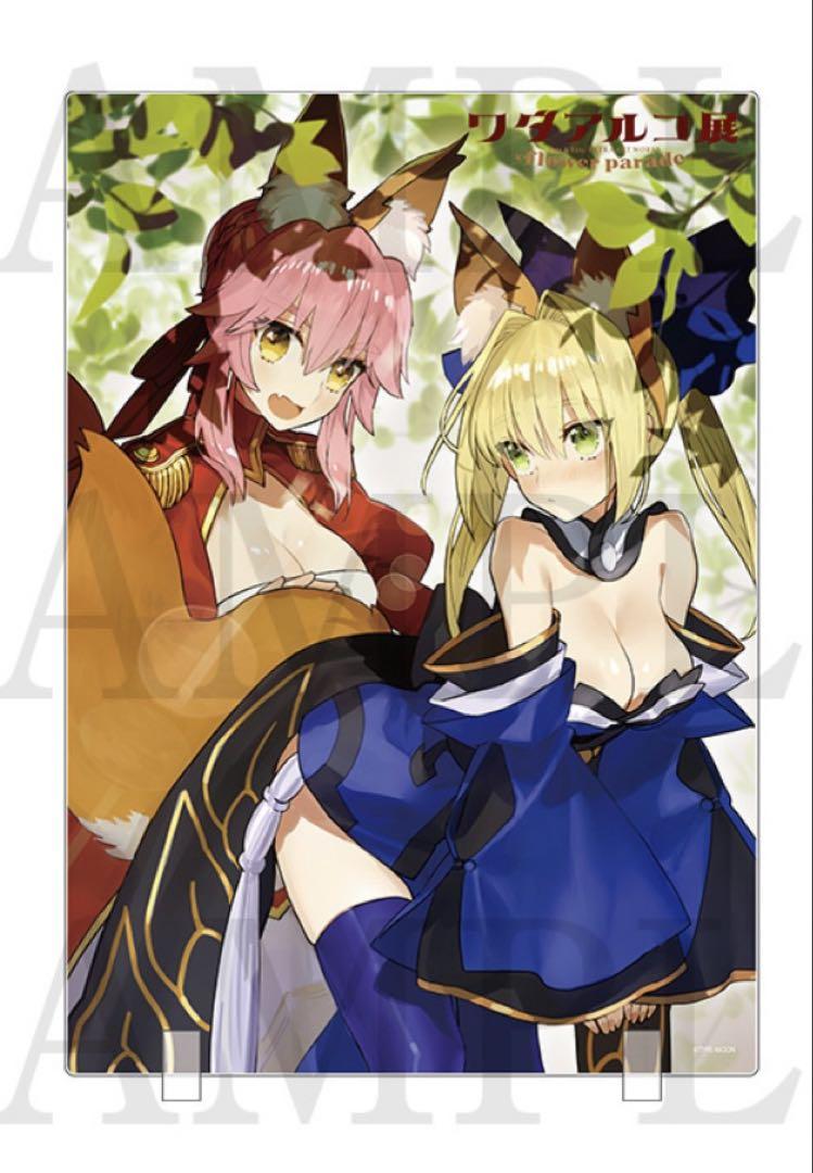 

[Б/У] Выставочная акриловая доска Вада Арко Тамамо-но-Маэ Fate FGO Значок Карта Бонус