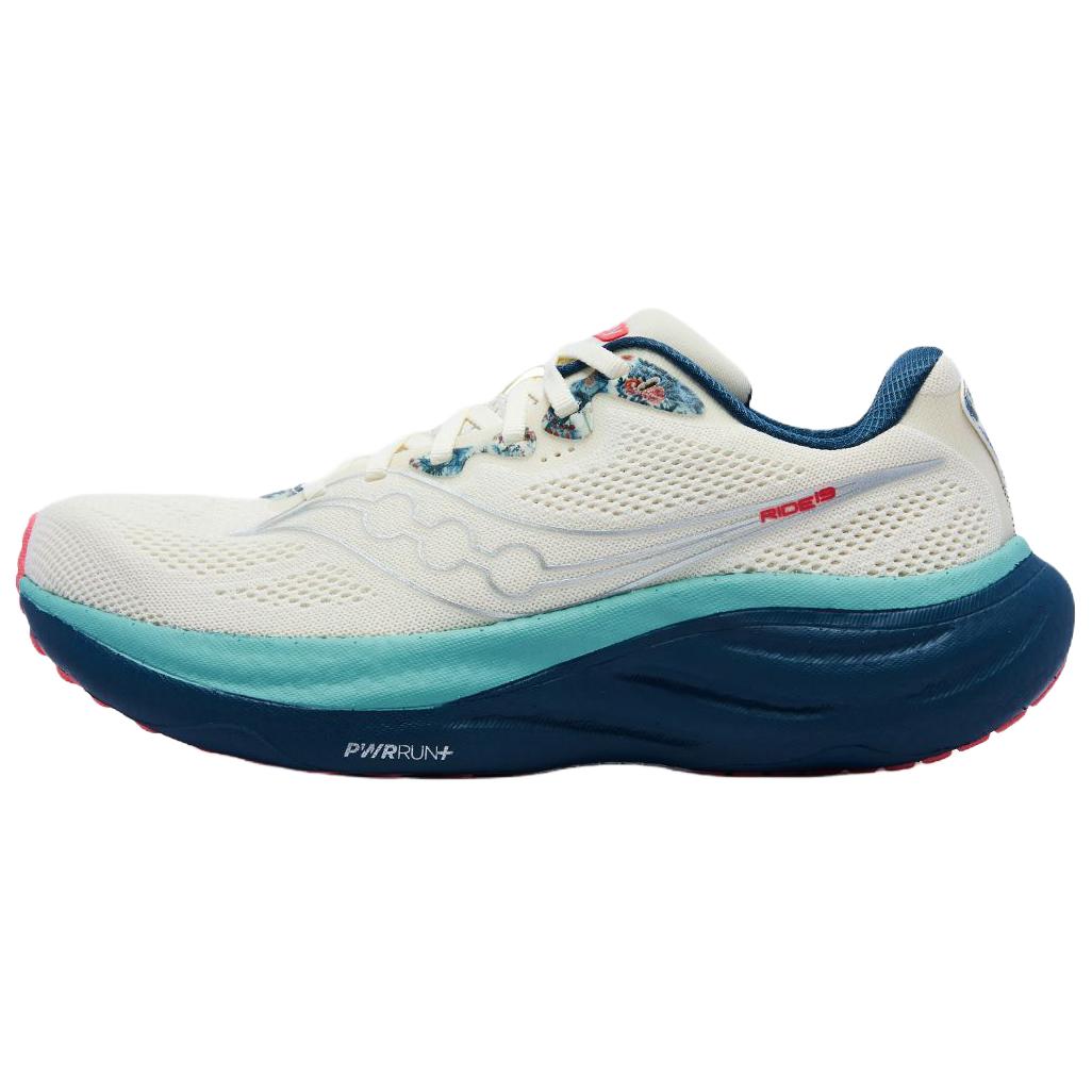Saucony Ride 19 Versatile Comfortable Trendy Running Shoes Women sneaker Beige S11055-415 37