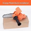 Electric Drill to Chainsaw Conversion Bracket for 4-inch and 6-inch Handheld Woodworking