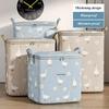 100/140/180L Clothes Quilt Storage Bag Household Large Capacity Quilt Storage Box Wardrobe Non-woven Clothing Moving Luggage