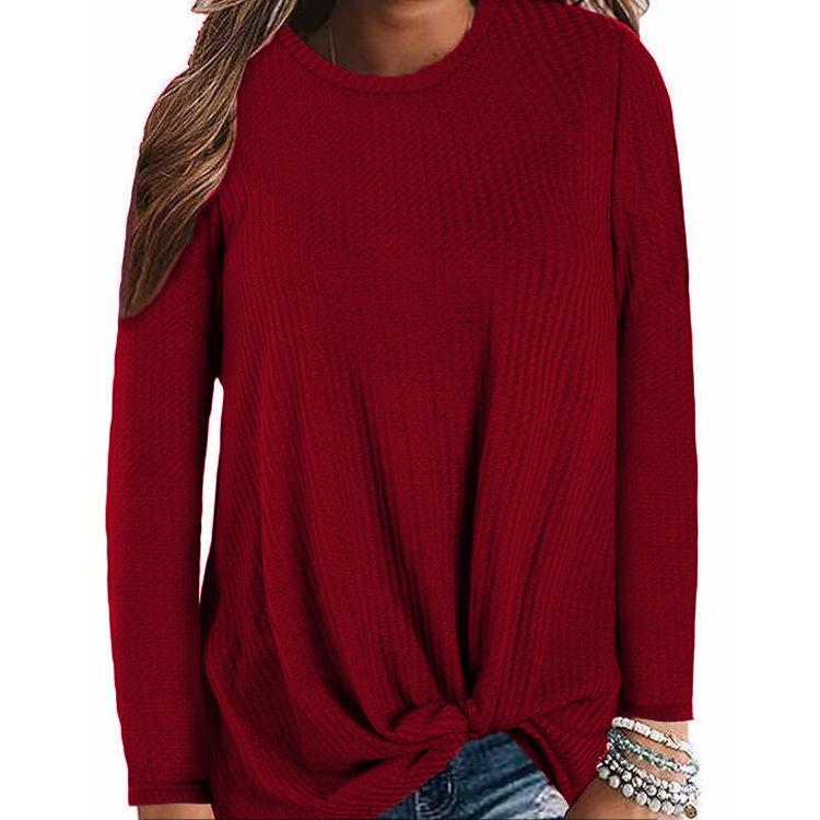 Buy Women Fashion Knitting Long Sleeve 