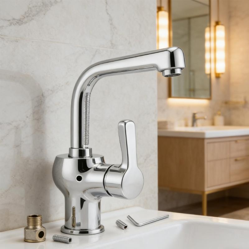 Single Metal Lever RP74148 Shower Handle Replacement With Ergonomic Grip For Precise Temperature Control Easy to Install