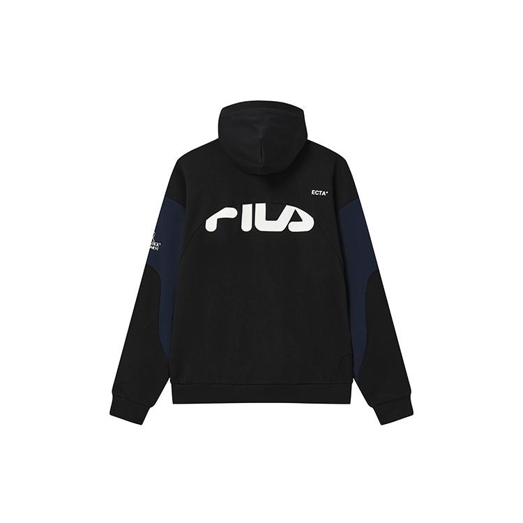 New FILA Sweatshirt Men's Jet Black F11M249211F-BK