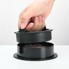 Plastic Round Patty Press Manual Hamburger Press with 100 Pcs Oil Paper Burger Mold Meat Press Tool Kitchen Gadgets and Tools