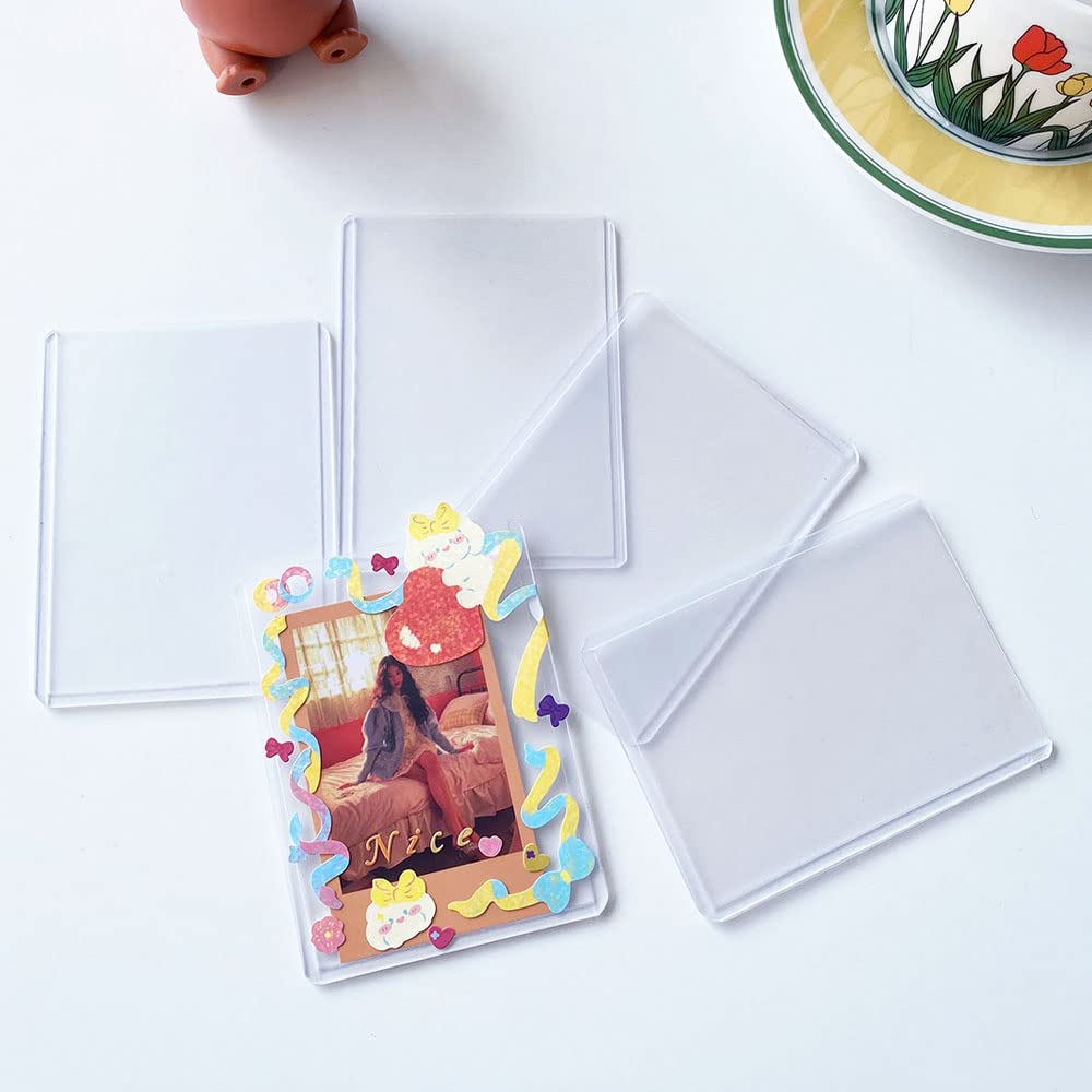 Oneday Top Loader Clear Card Scratch Resistant Case, (24-Pack)