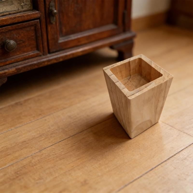 Natural Wooden Height Adjusters Strong & Strong Designs Strong Wood Furniture Leg Extenders for Home Office Furniture