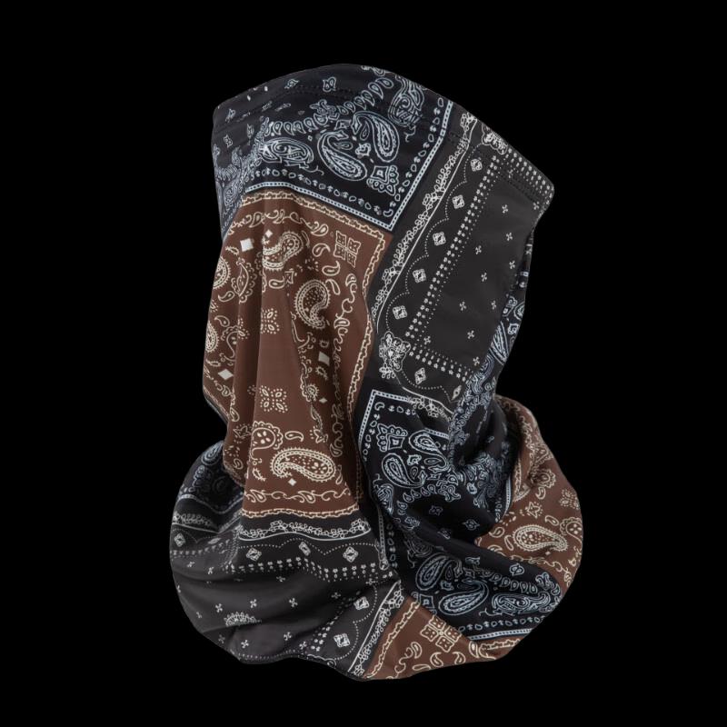 

Солнцезащитная маска для лица с ушными петлями из ледяного шелка