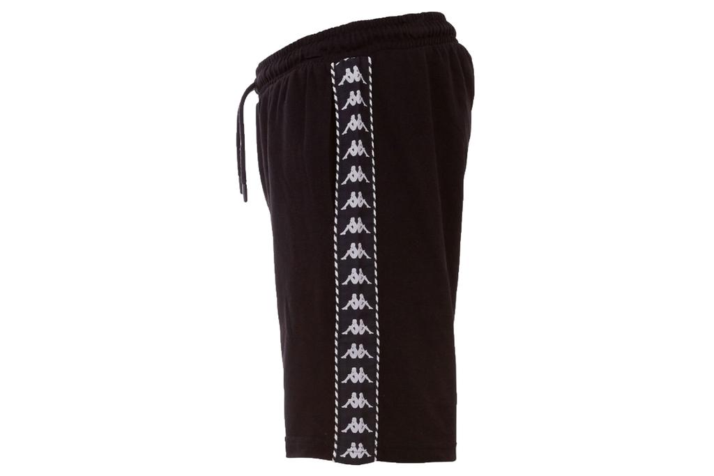 Kappa Italo Shorts, Mens black Shorts