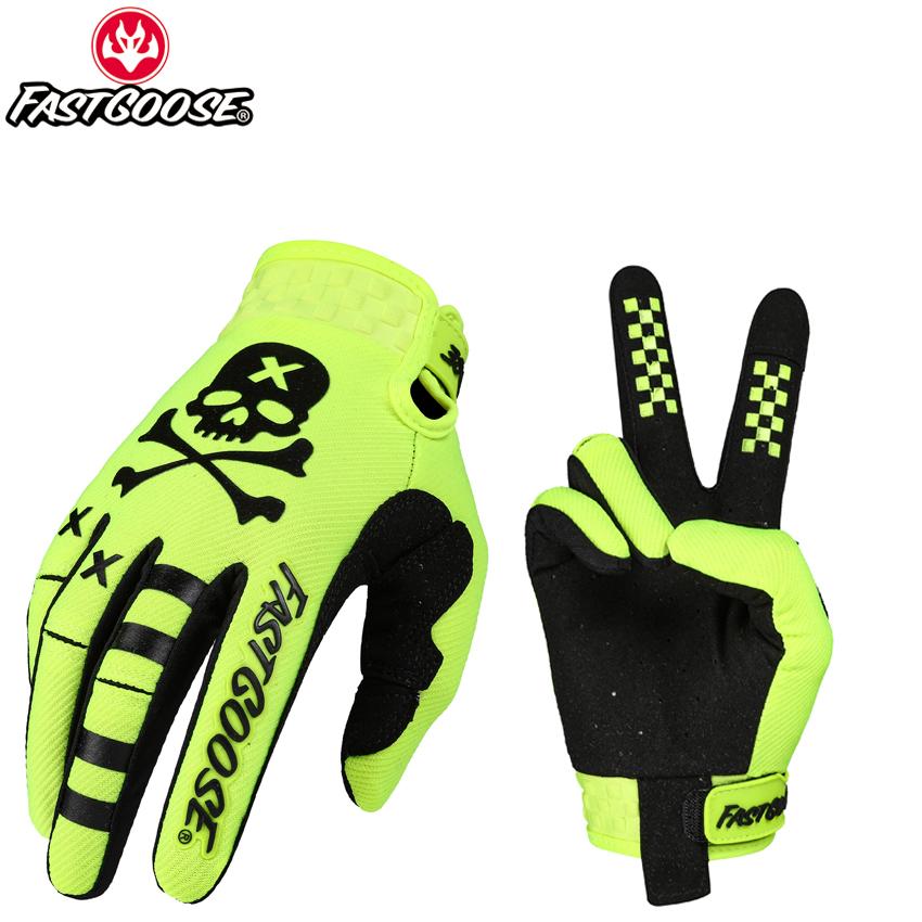 2023 New Motorcycle Gloves Men Cycling Mountain Bike Summer Full Finger  Motocross Gloves Universal Mtb Gloves