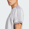 adidas Originals Adicolor Classics 3-Stripes Comfortable Versatile Simple Fashion Short Sleeve T-Shirt Men Tops Gray JN7016