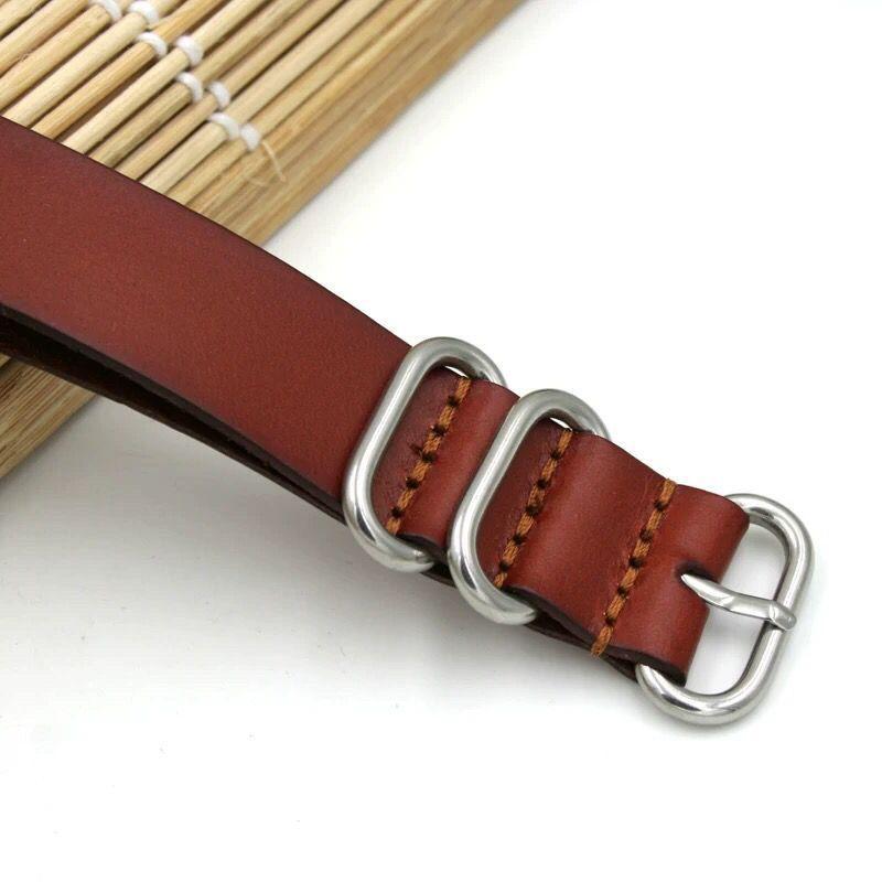 

18 мм 20 мм 22 мм 24 мм Ремешок для часов из телячьей кожи ручной работы в стиле ретро Мягкий Универсальный Винтажный из коровьей кожи Мужской Браслет для умных часов Кожаный ремешок для часов 18mm дубильная кора