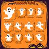 Halloween Stickers 12 Pack for Decorations House Party Supplies