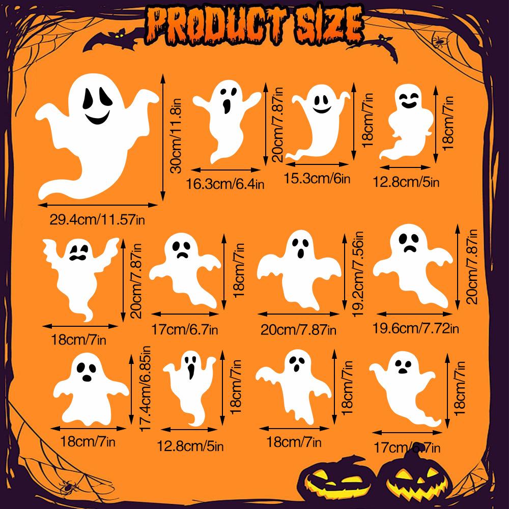 Halloween Stickers 12 Pack for Decorations House Party Supplies