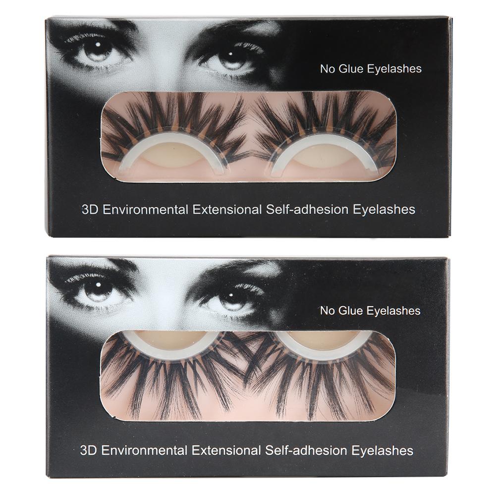 

Многоразовые 3D накладные ресницы Самоклеящиеся норковые ресницы Наращивание Натуральный кудрявый макияж глаз