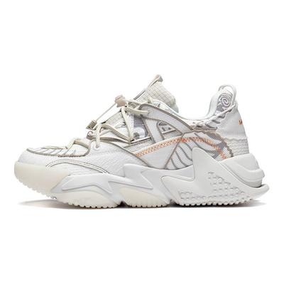 Li Ning CF Su Fabric Synthetic Leather Thousand Lines Pursuit Dream Theme Casual Non-Slip Wear-Resistant Low-Top Sports Shoes Women Sneaker AGLR172-5
