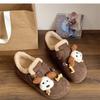 New Versatile Women's Shoes with Soft Soles, Toe Caps, Flat Bottoms and Fleece Cotton