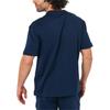 Emporio Armani EA7 SS24 Letter And Number Print Casual Pullover Crew Neck Short Sleeve T-Shirt Men Tops Navy 3DPT09-PJ02Z-1554