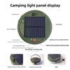 Solar Outdoor Camping Light Tent Emergency Ambient Light Lighting Tape Measure Storage Camping Light String