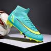 Neue High-Top-Fußballschuhe lange Stollen abgebrochene Stollen Wettkampf-Trainingsschuhe Fußball Fußballschuhe Herren