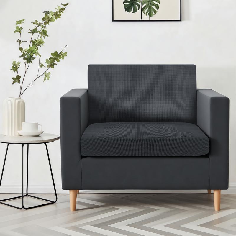 1 2 3 4 Seat Sofa Cushion Cover Back Combination Kit Cover Living Room Waterproof Jacquard Slipcover Couch Seat Protector Case