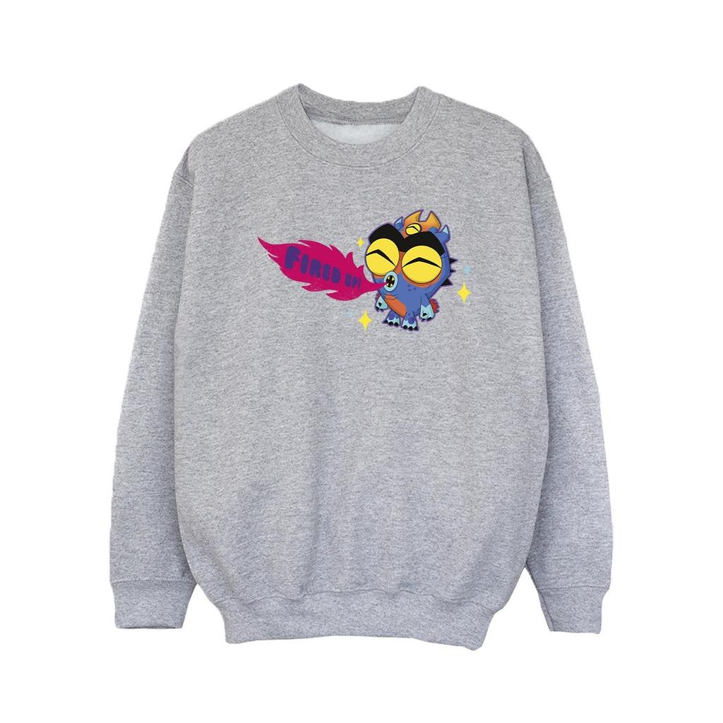 Disney Girls Big Hero 6 Baymax Fred Fired Up Sweatshirt