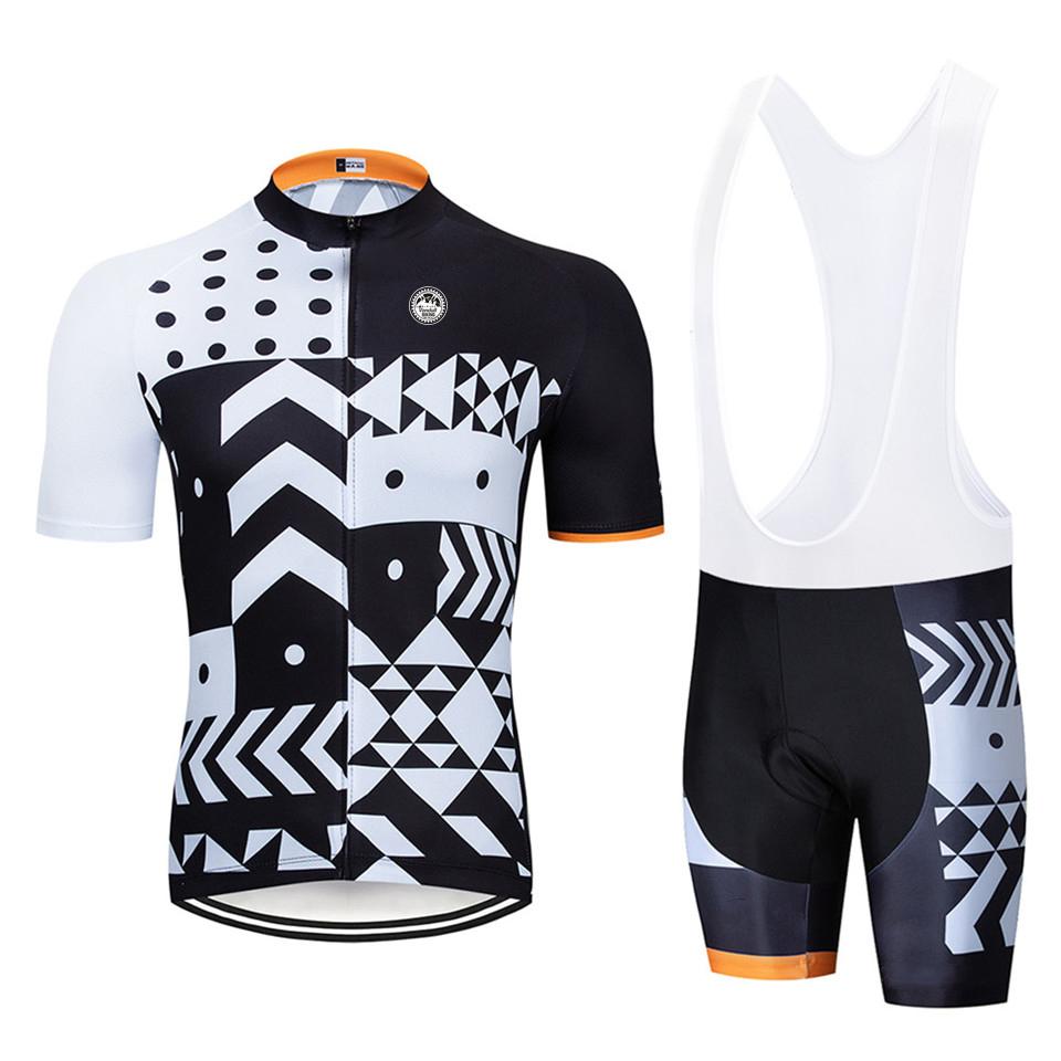 2026 Road Bike Jersey Set Men's Cycling Clothing Summer MTB Team Clothes Short Sleeve Uniform Triathlon Skinsuit Ropa De Hombre