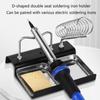 Electronics Repair Soldering Iron Rack Soldering Iron Holder with Heat Resistant Material for Electronics Enthusiasts