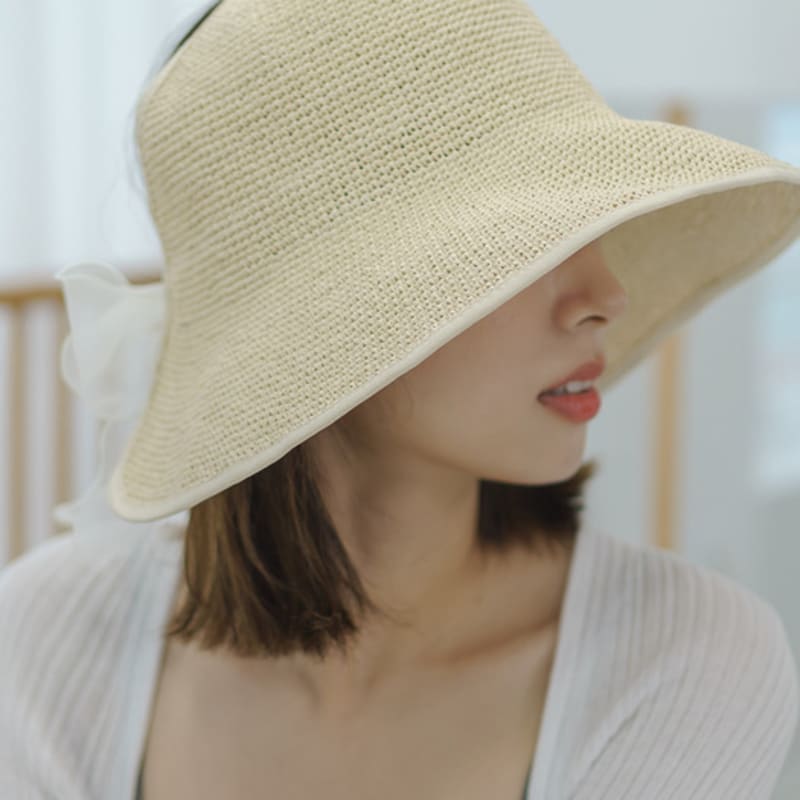 

Meminn Bailey ribbon bonne hat 2 colors Bailey (BE)