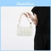 Wholesale Popular Fashion Diamond Cloud Armpit Single Shoulder Small Square Bag Women 2024 Spring New Simple Crossbody Bag Street Trend
