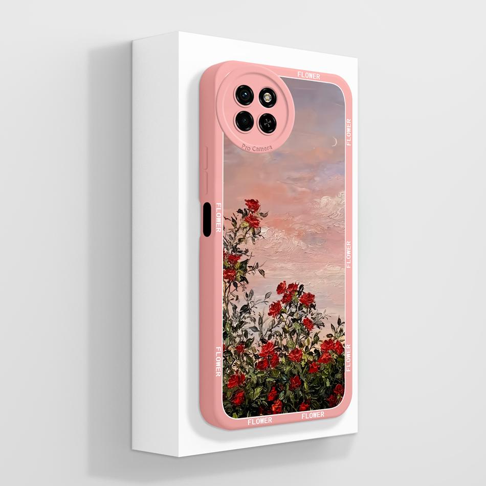 För itel S23 Plus Telefonfodral Sött Kreativt Fullt Skydd Funda För itel S 23 Plus Mjukt Flytande Silikon Lättviktigt Skal Capa