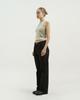 TUDE Graphic Print Sleeveless Oatmeal