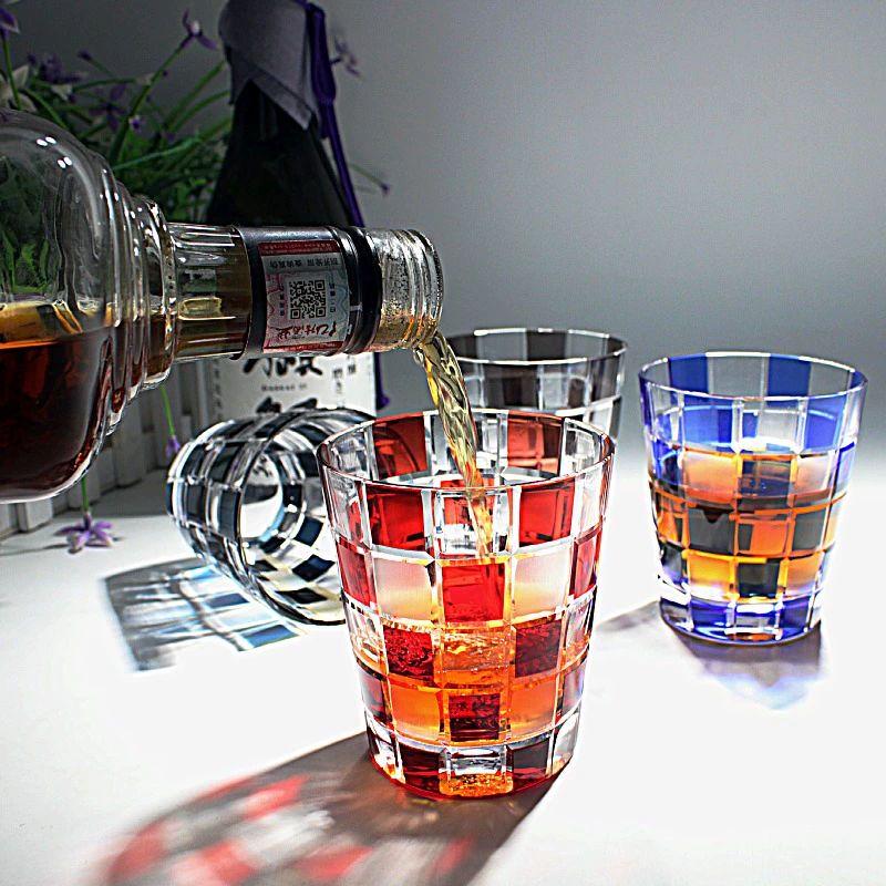 Edo Kiriko Kristall-Whiskyglas