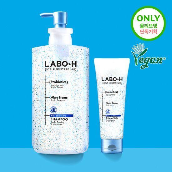 LABO-H Cooling & No-Sebum Shampoo 750+100ML (Refill Plan/Large Capacity/Single Item)