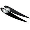 Eyebrows for Volkswagen VW POLO 4 MK4 9N 9N3 2005-2009 Headlight Eyelids Cover Eye Lids Sticker Trim Body Kit Car Accessories