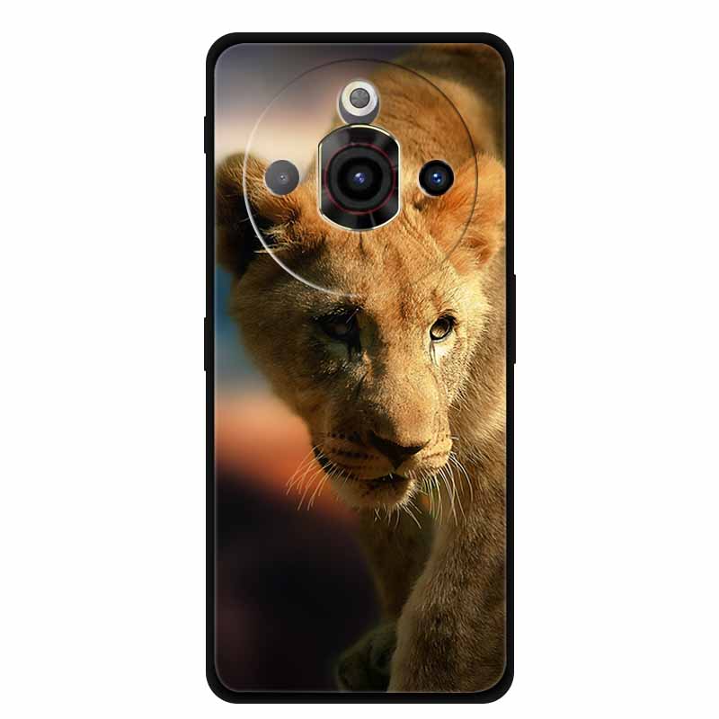 Funda For ZTE Nubia Focus Pro 5G Soft Bumper For Nubia Focus Pro Black Silicone Phone Cases Nubia Focus Pro 5G Protective Coque