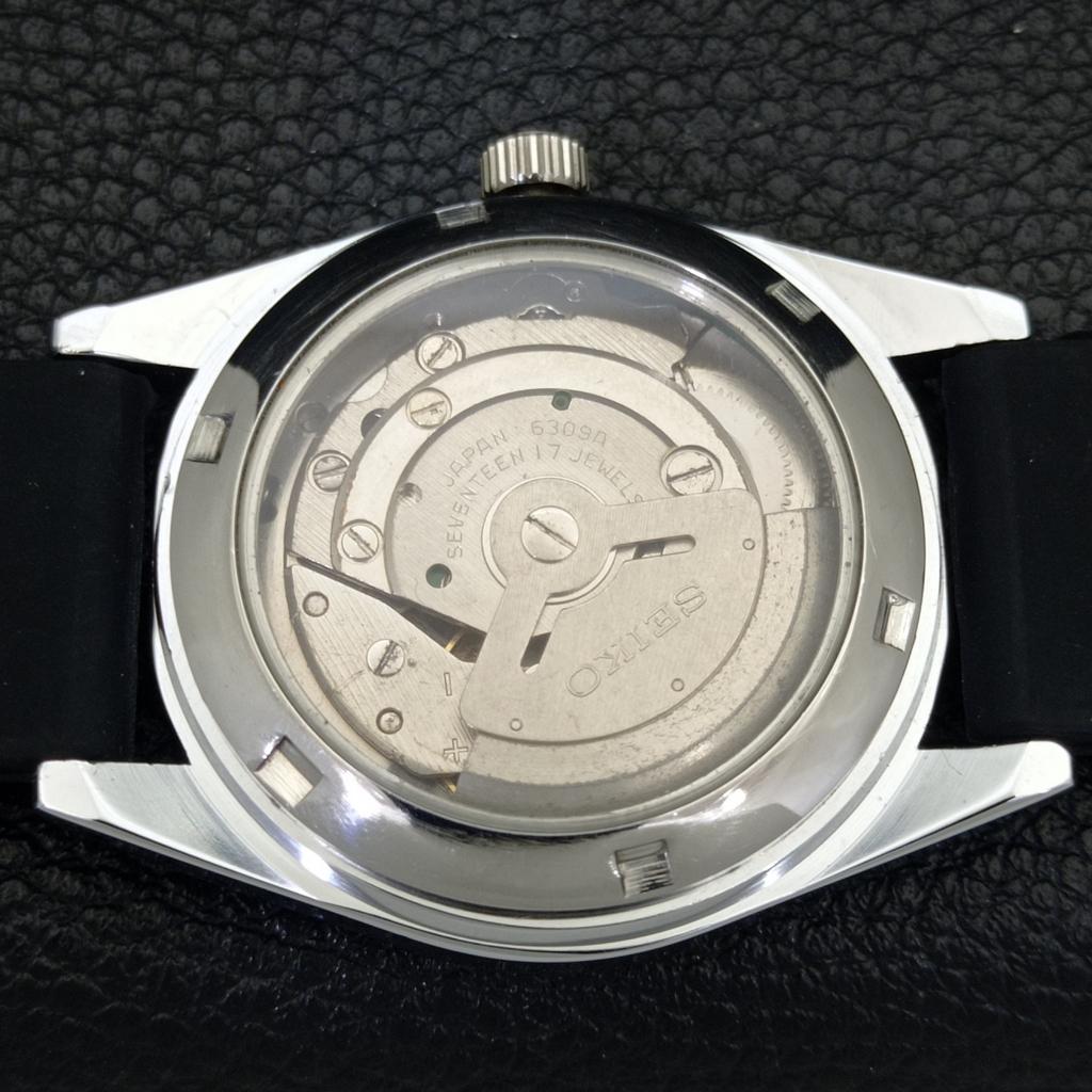 REFURBISHED SEIKO 5 AUTOMATIC 6309A VINTAGE JAPAN MENS SILVER WATCH a440835-9