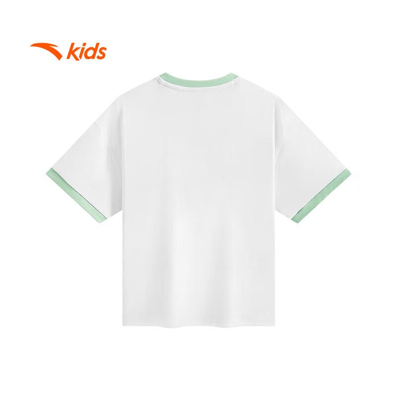Anta Kids Girls' Cute Breathable Short Sleeve T-Shirt