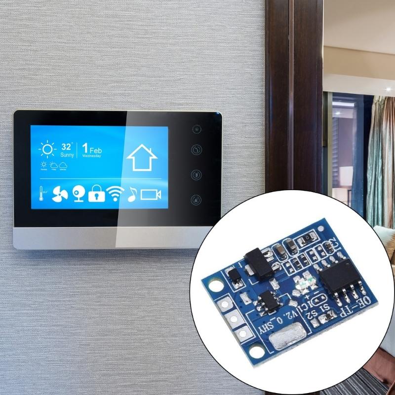 Digitaler Touch-Dimmer Kapazitive Touch-Schaltung 10A Kapazität Einstellbare Helligkeit Kompakt designt 5-20V Kompatibilität