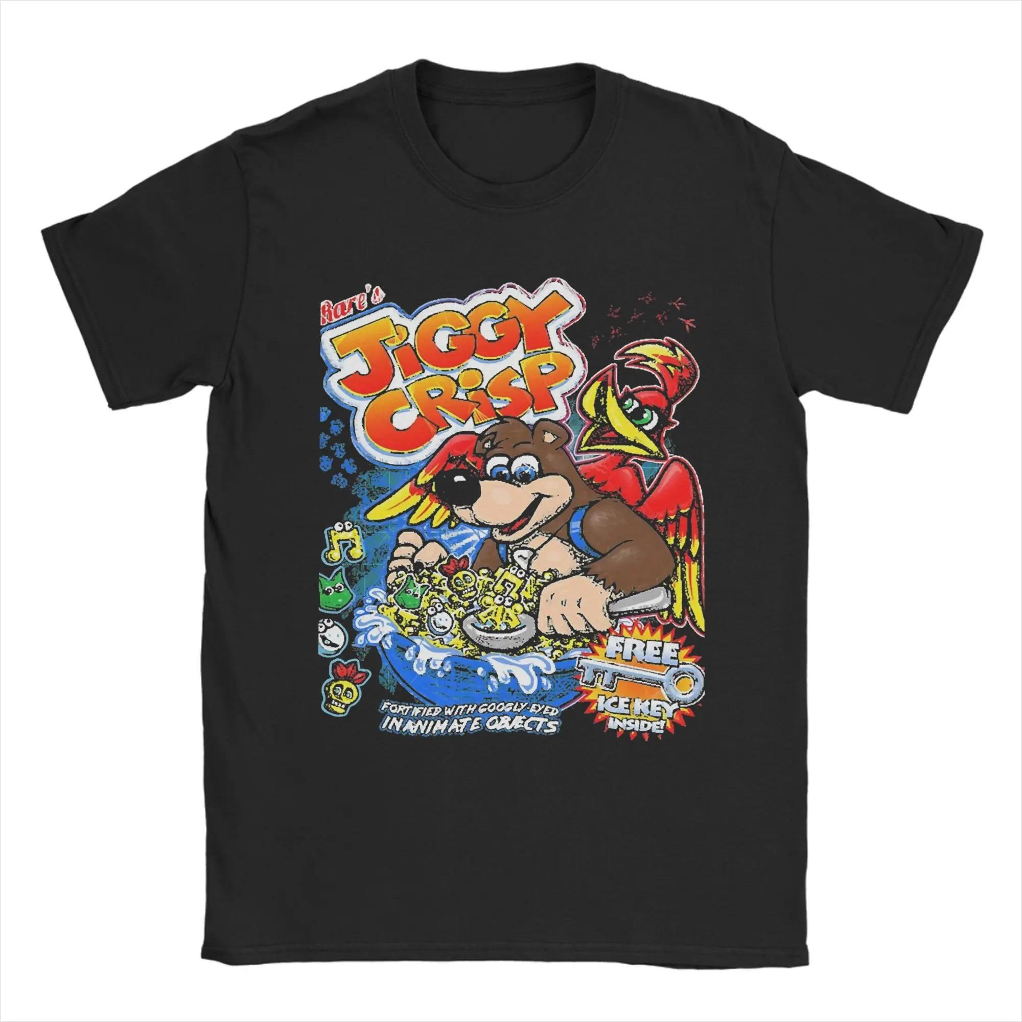 

Couple T Shirt Banjo Kazooie Game Funny T-Shirts Hipster Beach Tee Shirt Y2K Funny Print Cotton Best Selling Round Neck soft tee 4XL