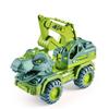 Dinosaur Triceratops Trucks Tyrannosaurus Figure Monster Excavators Engineering